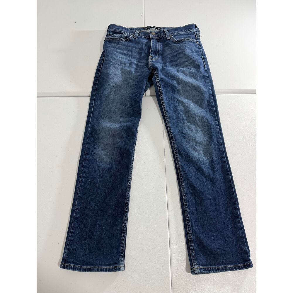 Hollister Epic Flex Slim Straight Jeans Men's 30x30 Medium Blue Wash Denim